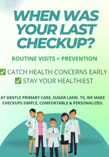 When was your last check-up